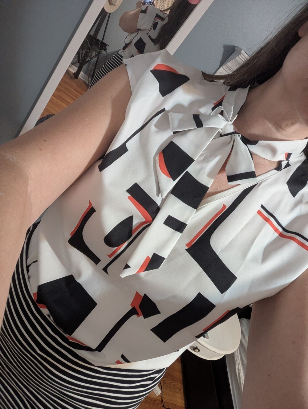 Geometric Blouse